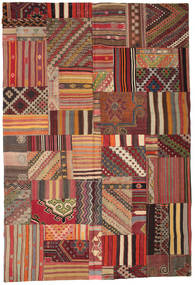 絨毯 キリム パッチワーク 204X301 (ウール, トルコ)