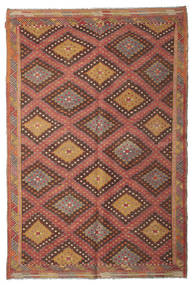  Kilim Semi Antique Turkish Rug 191X283 Wool Carpetvista