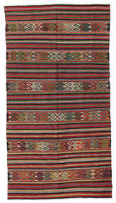  Kilim Semi Antique Turkish Rug 173X320 Wool Carpetvista