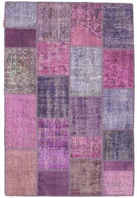  120X180 Small Patchwork Rug Wool, Carpetvista