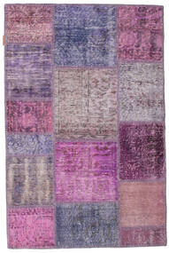  Patchwork Rug 100X151 Wool Small Carpetvista