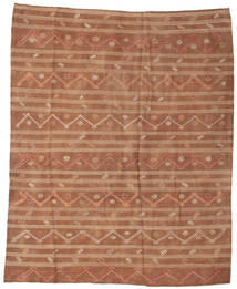  243X298 Large Kilim Semi Antique Turkish Rug Wool, Carpetvista