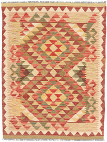 84X116 Small Kilim Afghan Old Style Rug Wool, Carpetvista