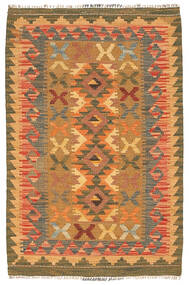  63X97 Klein Kelim Afghan Old Stil Teppich Wolle, Carpetvista