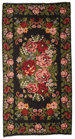 212X413 Tapete Oriental Kilim Rose Moldavia (Lã, Moldávia) Carpetvista