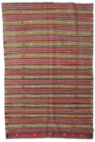 絨毯 オリエンタル キリム セミアンティーク トルコ 173X263 レッド/オレンジ (ウール, トルコ)