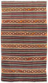 168X305 絨毯 キリム ヴィンテージ トルコ オリエンタル ダークレッド/ブラック (ウール, トルコ) Carpetvista