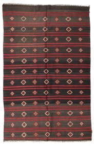  Kelim Halvt Antikke Tyrkiske Teppe 195X300 Brun/Rød Carpetvista