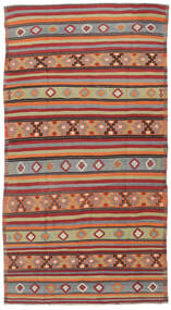 167X312 Kelim Halbantik Türkei Teppich Orientalischer Dunkelrot/Rot (Wolle, Türkei) Carpetvista