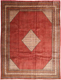  293X390 Sarouk Mir Rug Red/Brown Persia/Iran Carpetvista