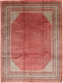 Sarouk Mir Rug 272X362 Red/Orange Large Wool, Persia/Iran Carpetvista