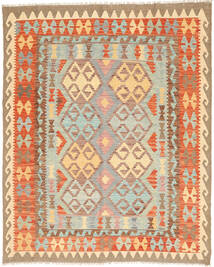  Kilim Afghan Old Style Rug 162X195 Wool Carpetvista