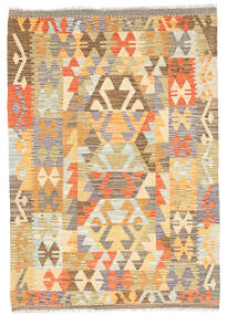 92X132 Kilim Afghan Old Style Rug Oriental (Wool, Afghanistan) Carpetvista