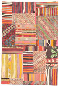 120X180 Tapete Kilim Patchwork Moderno (Lã, Turquia) Carpetvista