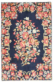  52X83 Floral Small Kerman Rug Wool, Carpetvista