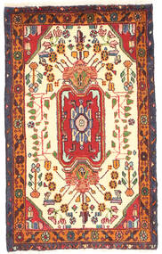  Hamadan Rug 64X104 Persian Wool Small Carpetvista
