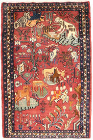 72X110 絨毯 オリエンタル ハマダン 画像/絵 (ウール, ペルシャ/イラン) Carpetvista