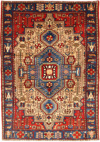 Nahavand Rug 140X202 Wool, Persia/Iran Carpetvista