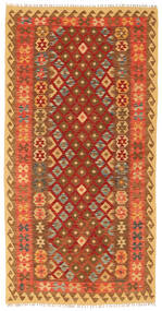 101X203 Pequeno Kilim Afegão Old Style Tapete Lã, Carpetvista