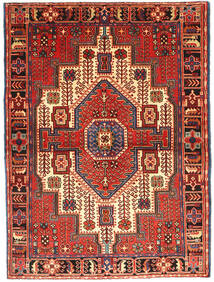 112X152 Nahavand Matta Orientalisk (Ull, Persien/Iran) Carpetvista