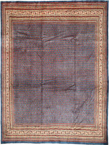  275X368 Medallion Large Sarouk Rug Wool, Carpetvista