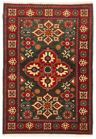 123X182 Kazak Fine Rug Oriental (Wool, Pakistan) Carpetvista