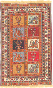 75X120 絨毯 アフシャル/Sirjan キリム オリエンタル (ウール, ペルシャ/イラン) Carpetvista