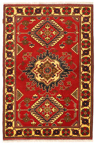  Kazak Fine Tapete 125X188 Lã Pequeno Carpetvista