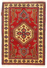 Kazak Fine Teppich 83X120 Wolle, Pakistan Carpetvista