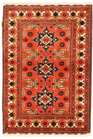 100X147 Kazak Fine Teppe Orientalsk (Ull, Pakistan) Carpetvista
