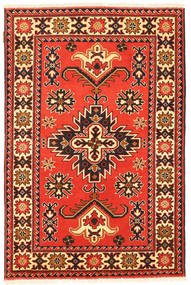 Dywan Kazak Fine 99X153 Brunatny/Czerwony (Wełna, Pakistan )