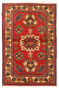 Tapete Oriental Kazak Fine 102X161 Vermelho/Castanho (Lã, Paquistão)