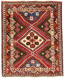 113X140 Ghashghai Fine Teppe Orientalsk (Ull, Persia/Iran) Carpetvista