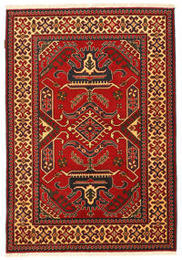  Kazak Fine Tappeto 126X183 Di Lana Piccolo Carpetvista