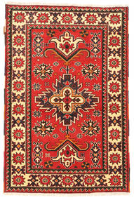  Kazak Fine Matot 97X149 Punainen/Ruskea Carpetvista