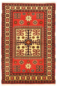 103X160 Kazak Fine Matta Orientalisk Röd/Brun (Ull, Pakistan) Carpetvista
