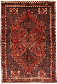  165X240 Medallion Qashqai Fine Rug Wool, Carpetvista