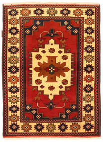 Kazak Fine Teppich 91X125 Wolle, Pakistan Carpetvista