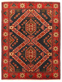 152X198 Tapis D'orient Kazak Fine Rouge/Marron (Laine, Pakistan) Carpetvista