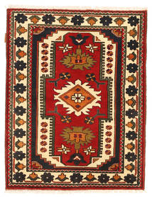 Kazak Fine Rug 87X122 Wool, Pakistan Carpetvista