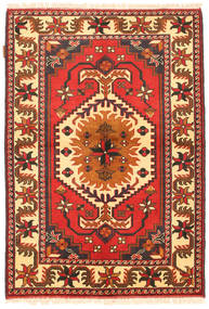 105X154 Dywan Kazak Fine Orientalny Czerwony/Brunatny (Wełna, Pakistan ) Carpetvista