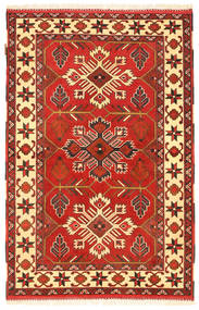 103X160 絨毯 オリエンタル カザック Fine レッド/茶色 (ウール, パキスタン) Carpetvista