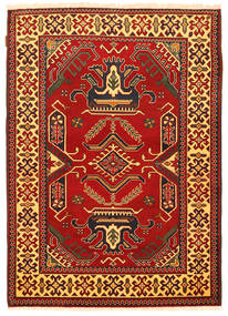  Kazak Fine Tappeto 126X177 Di Lana Piccolo Carpetvista