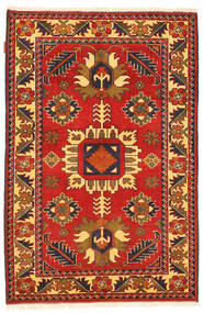 101X158 Tappeto Kazak Fine Orientale Marrone/Rosso (Lana, Pakistan) Carpetvista