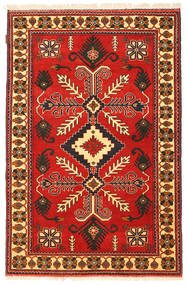  Kazak Fine Tapete 121X184 Lã Pequeno Carpetvista