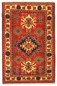 Koberec Orientální Kazak Fine 98X151 Červená/Hnědá (Vlna, Pákistán)
