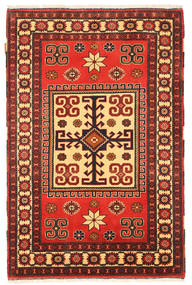 103X160 Kazak Fine Teppich Orientalischer Braun/Rot (Wolle, Pakistan) Carpetvista