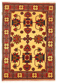  Oriental Kazak Fine Rug 102X160 Brown/Red Wool, Pakistan Carpetvista