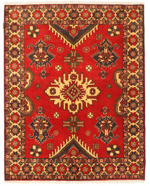 153X193 Kazak Fine Matta Orientalisk Röd/Brun (Ull, Pakistan) Carpetvista