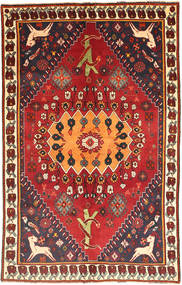  Persischer Ghashghai Fine Teppich 157X247 (Wolle, Persien/Iran)